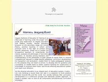Tablet Screenshot of jiaganjiet.com